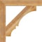 Ekena Millwork Balboa Block Rough Sawn Bracket, Western Red Cedar, 4"W x 30"D x 30"H BKT04X30X30BOA05RWR - alternate 2